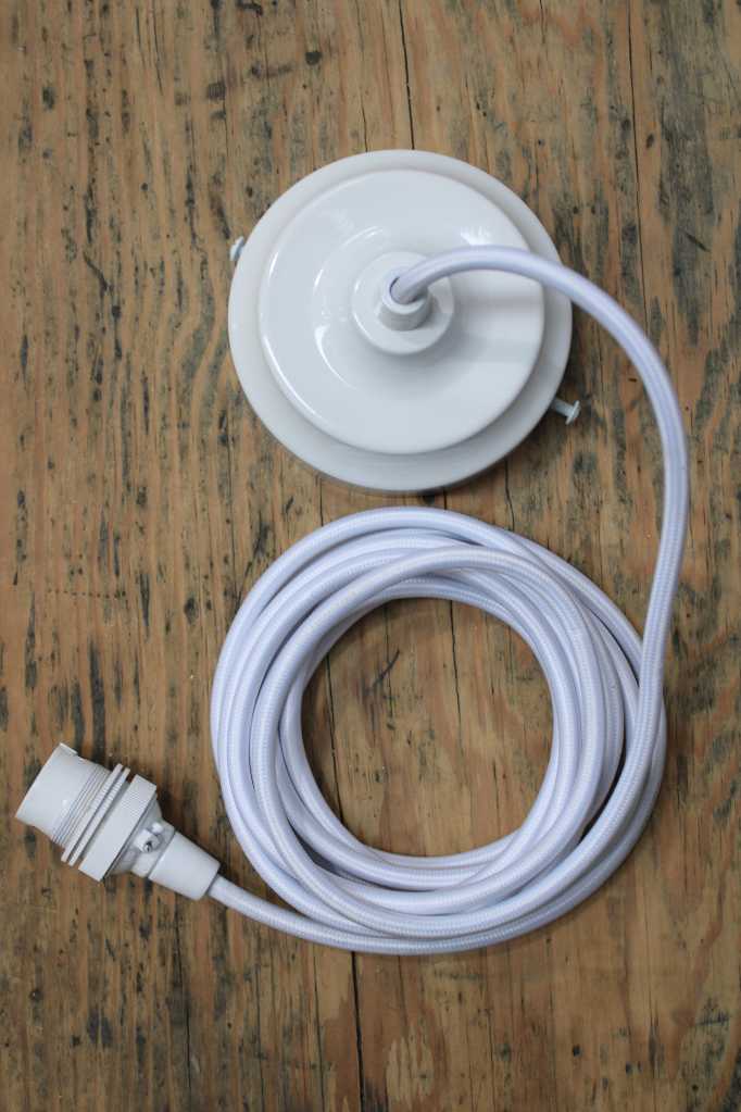 white cord