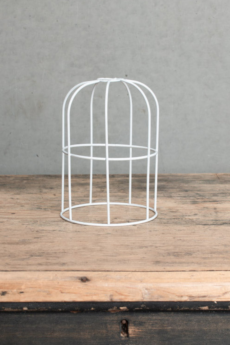 White cage shade