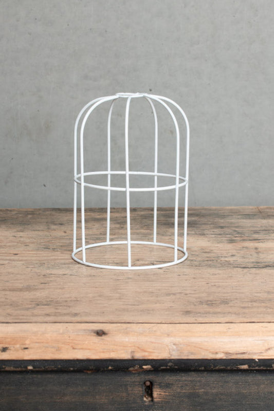 White cage shade