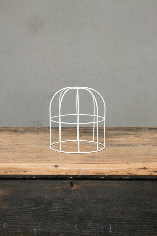 White cage shade