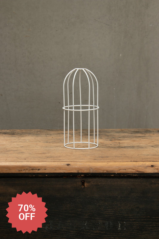 Long Cage Shade in white 