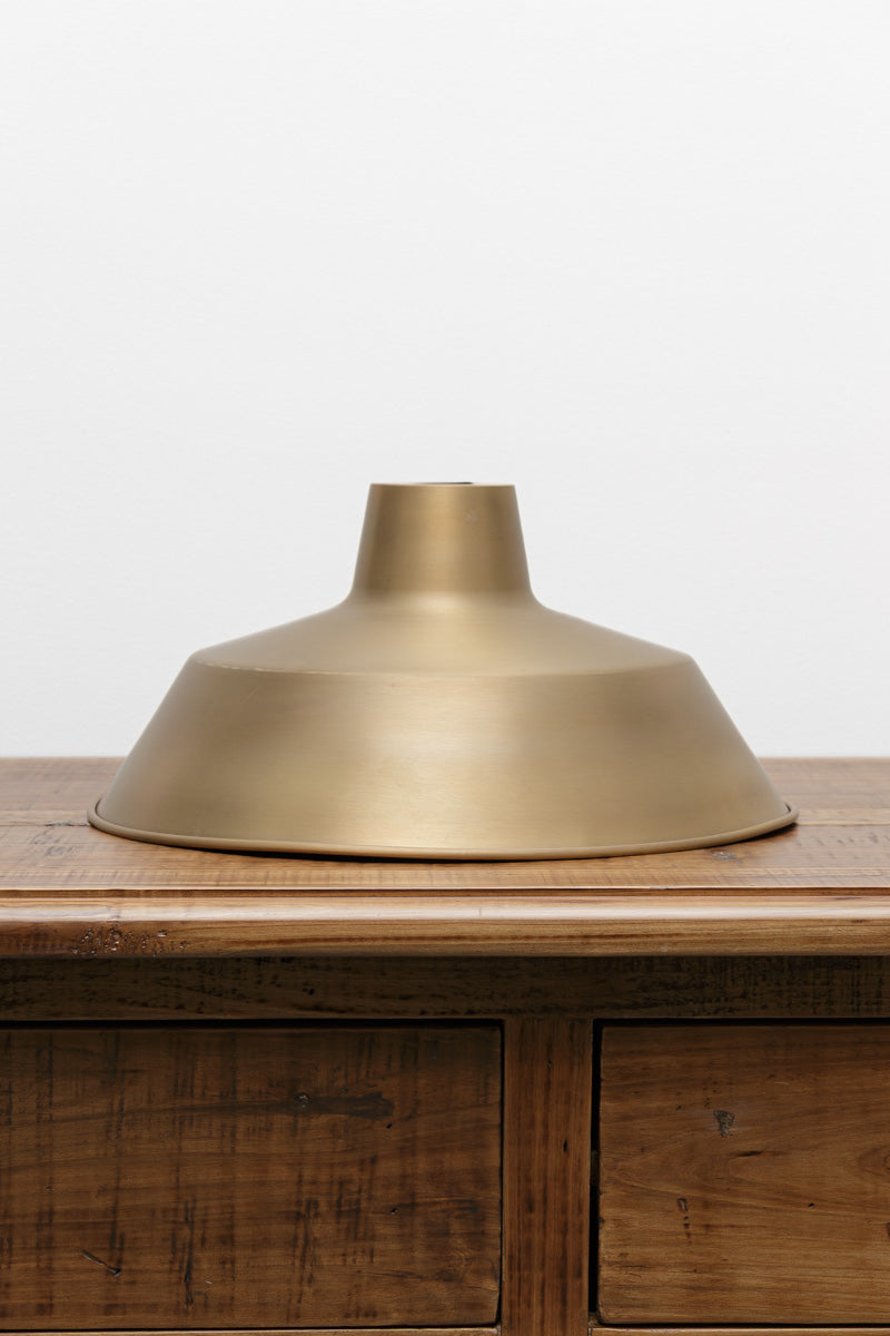  aged Solid Brass shade. 