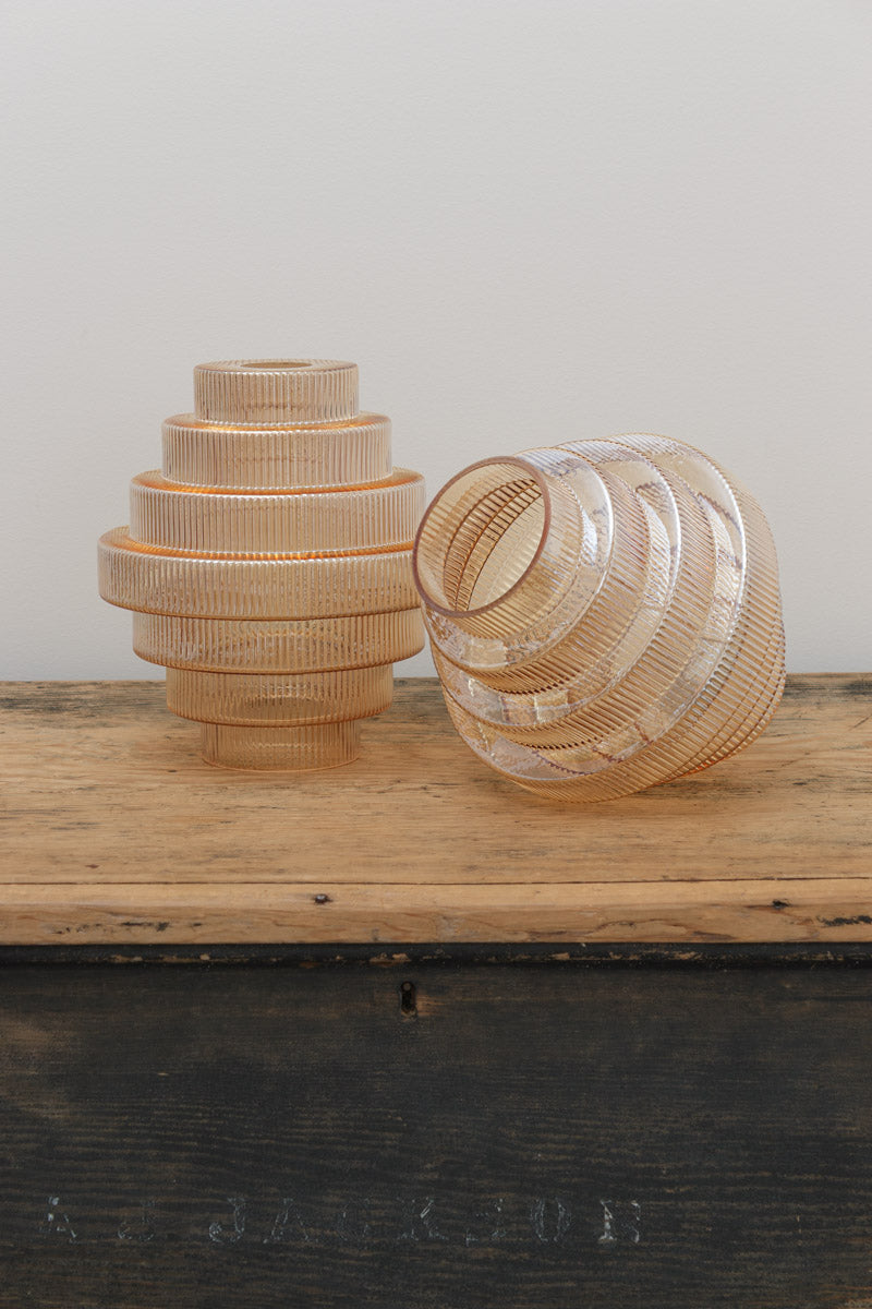 Getty Tiered Glass Shade