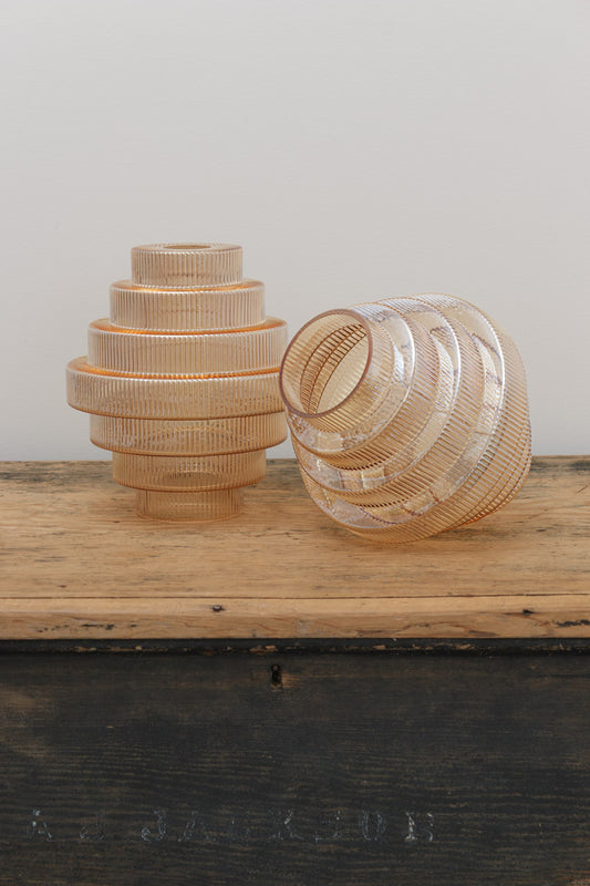 Getty Tiered Glass Shade