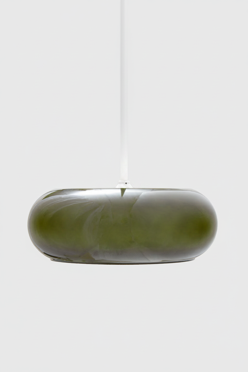 Avoca forest green shade with white pole