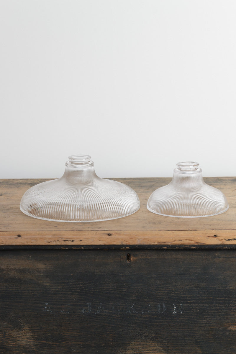 Cobram Glass Shades in large and small