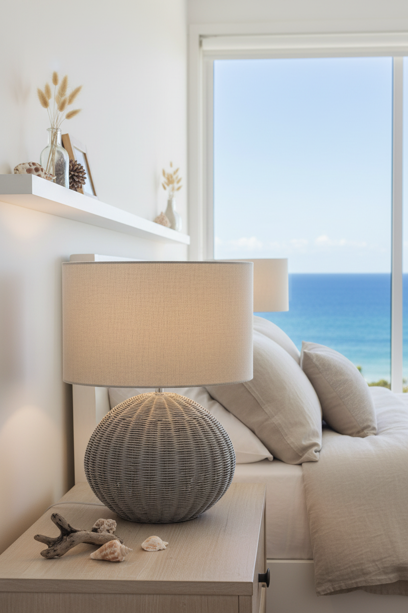 lamps in coastal appartment