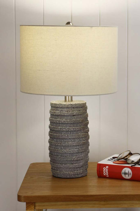 Borden Table Lamp with white shade