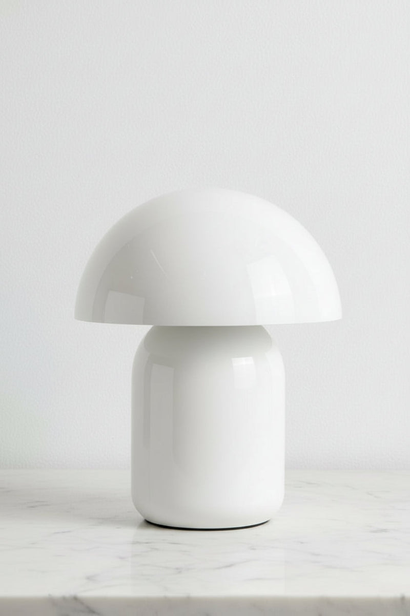 White LED mushroom lamp