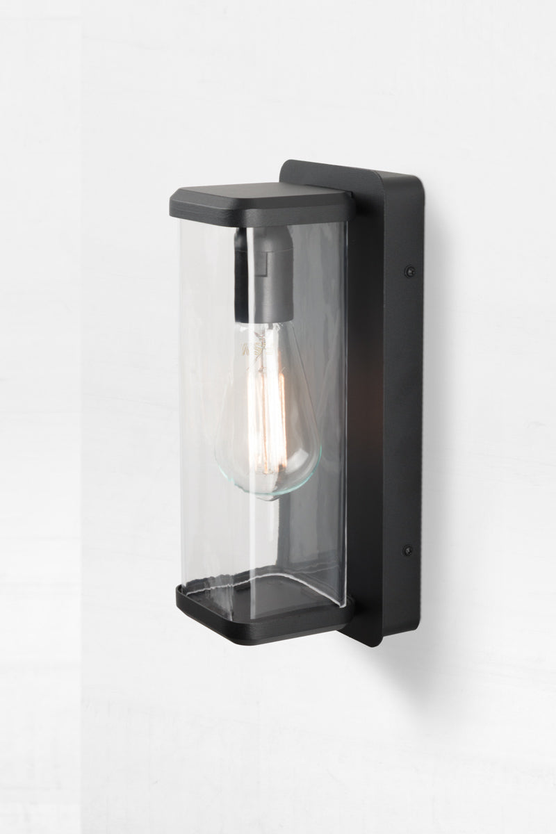 Constructed from steel in a black finish 
