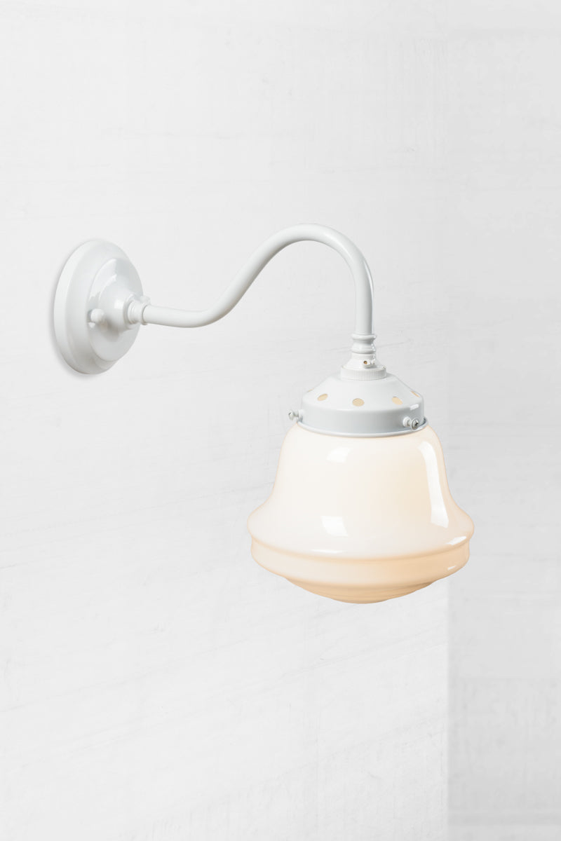 Colton Schoolhouse Gooseneck Wall Light – Fat Shack Vintage