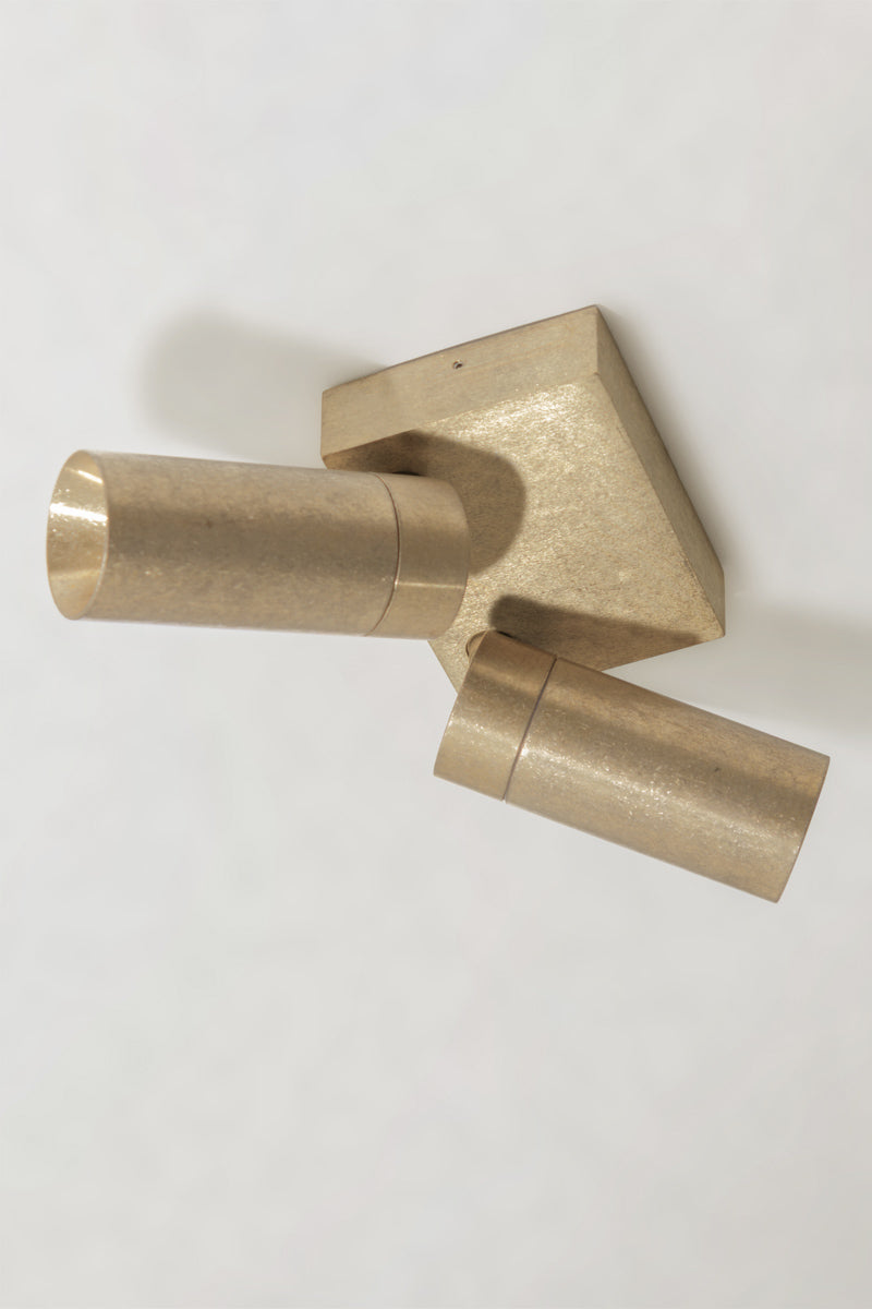 Multi-directional light with heads that a 180 degree swivel and 90 degree tilt