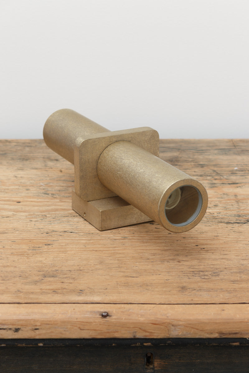 brass up down spotlight IP65 and is weather resistant build