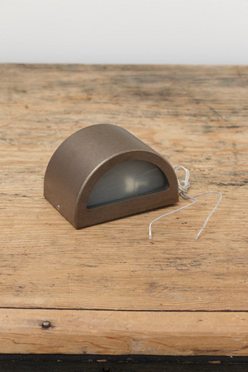 Nelson Bronze Exterior Step Light on trunk 