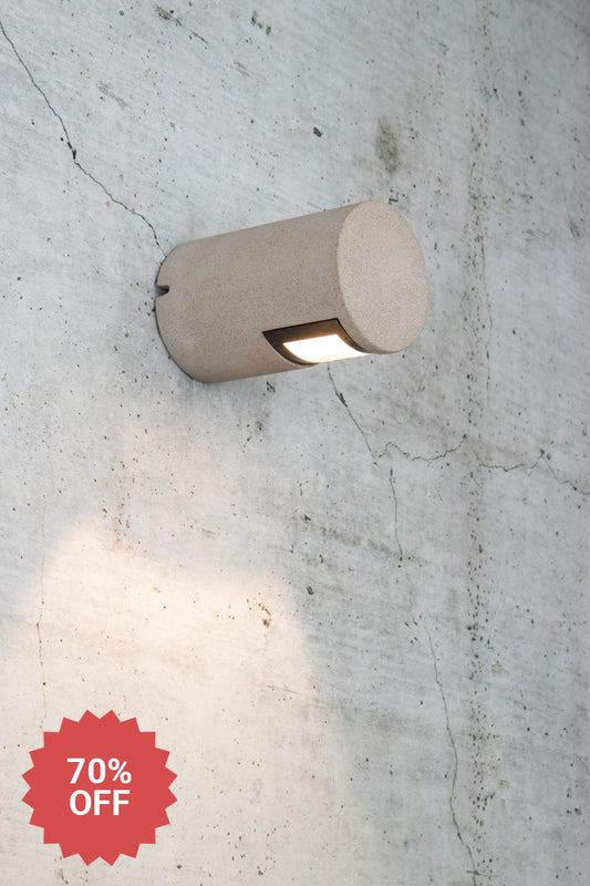 Rotatable-outdoor-wall-light-concrete