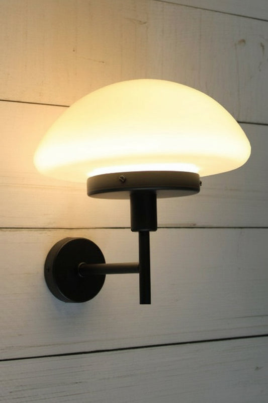 Hudson Wall Light in black finish