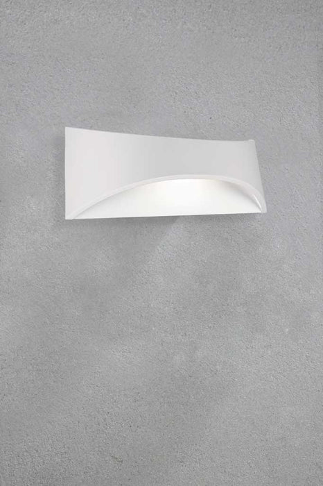 White LED Up/Down Wall Light