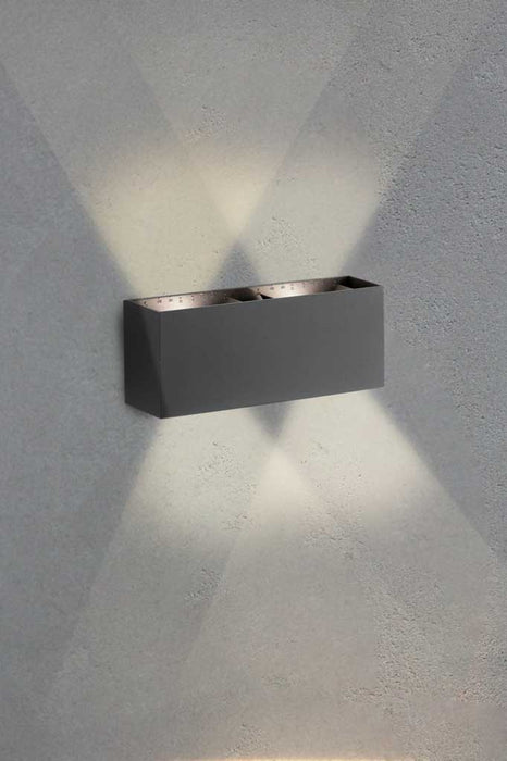 Close-up of IP65 Weather-Resistant Feature on LED Wall Light