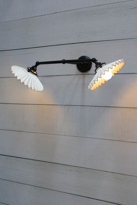 Charmont Ceramic Wall Light in black