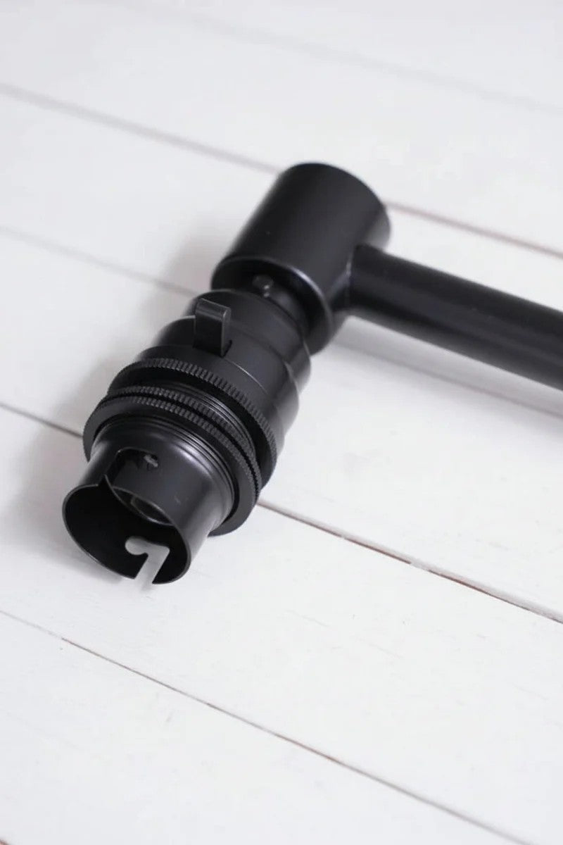 Swing arm wall light B22 lampholder