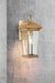 Large Outdoor Wall Light in Gold/Brass