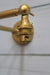 gold brass Double Swivel Arm Wall Light