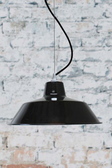 black-Factory-pendant-lights-White-Cable-Cord