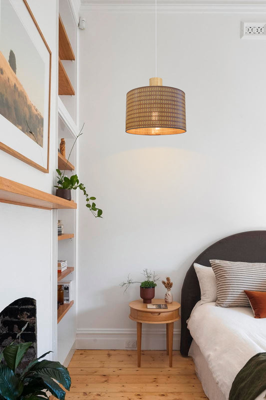 Tours Rope Nord Pendant Light in bedroom