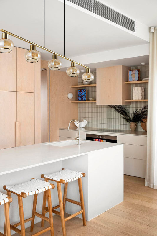 Manhattan Multi Glass Linear Pendant