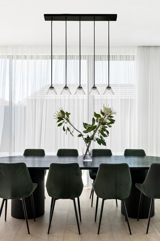Mapleton Glass Linear Pendant Light