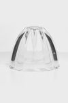 360° product video preview of the Monroe clear textured glass pendant shade.