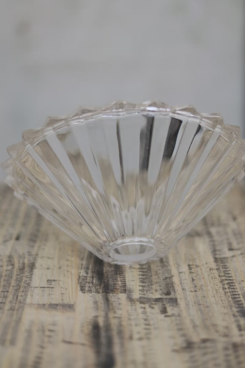 Paris glass shade delicate design allows for a beautiful play of light