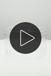 Video of the clear glass Capri shade showcasing the vertical fluting. 