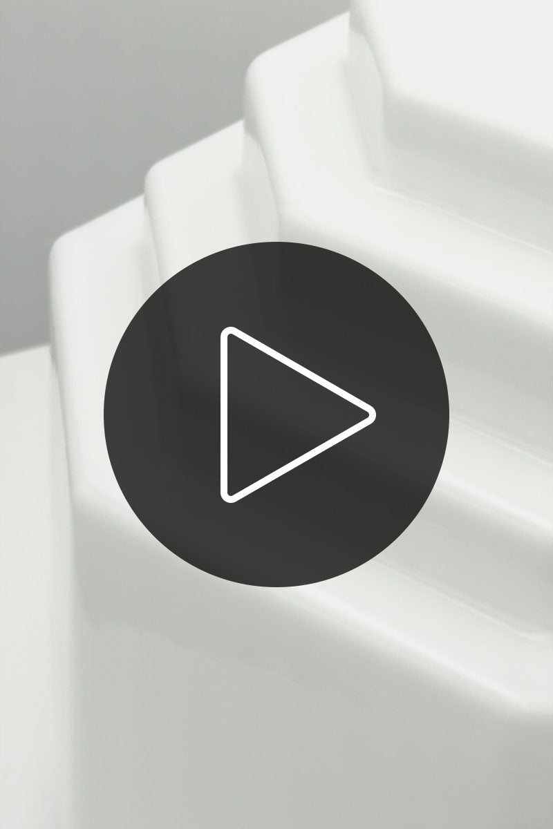Video showcasing the Daphne opal glass shade on a turn table in a white space. 