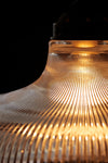 Vidoe detailing the pattern on the clear glass Cobram shades. 