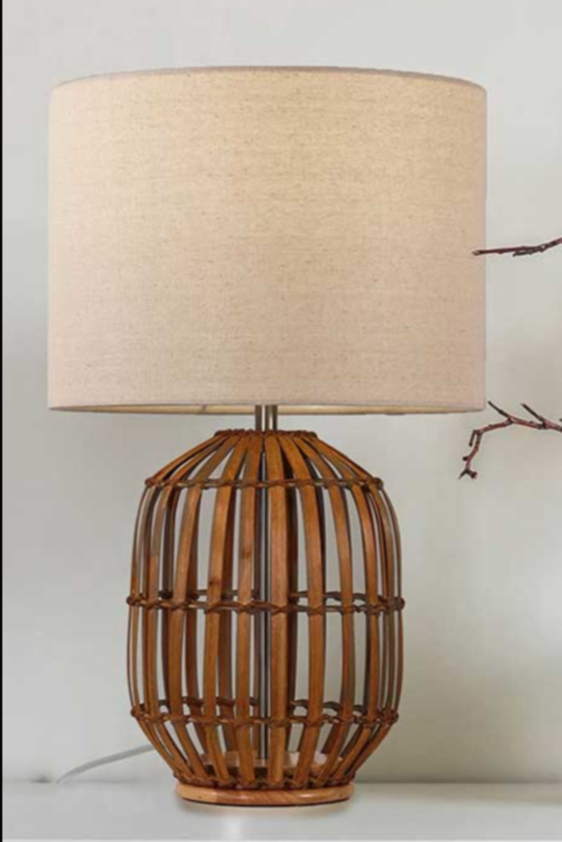 bribie table lamp in a hallway entrance table