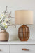 bribie table lamp in a hallway entrance table