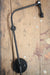 Wing Arm Lamp - B22 Lamp Holder in black