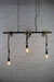 1 rope swing pendant exposed bulb industrial vintage lighting