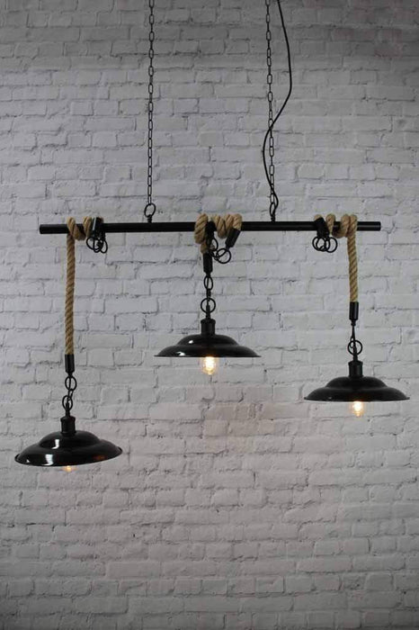 11 multi level pendant lighting height adjustable rope suspension hand knotted
