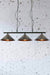 3 Light Pendant with steel shades 