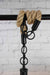 4 uneven rope suspension cord chain suspension matt black canopy