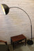 Arc floor lamp adjustable shade
