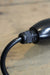 Black pendant cord lampholder details
