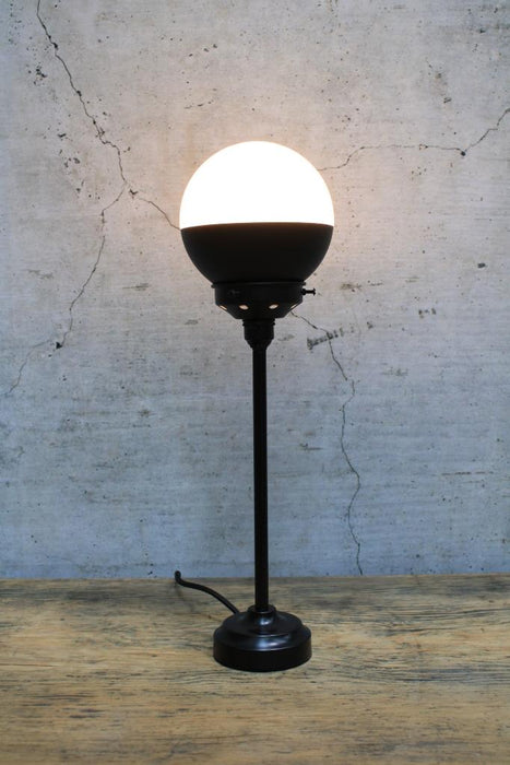 Table lamp with black base gallery and shade