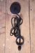 Black pendant cord without disc
