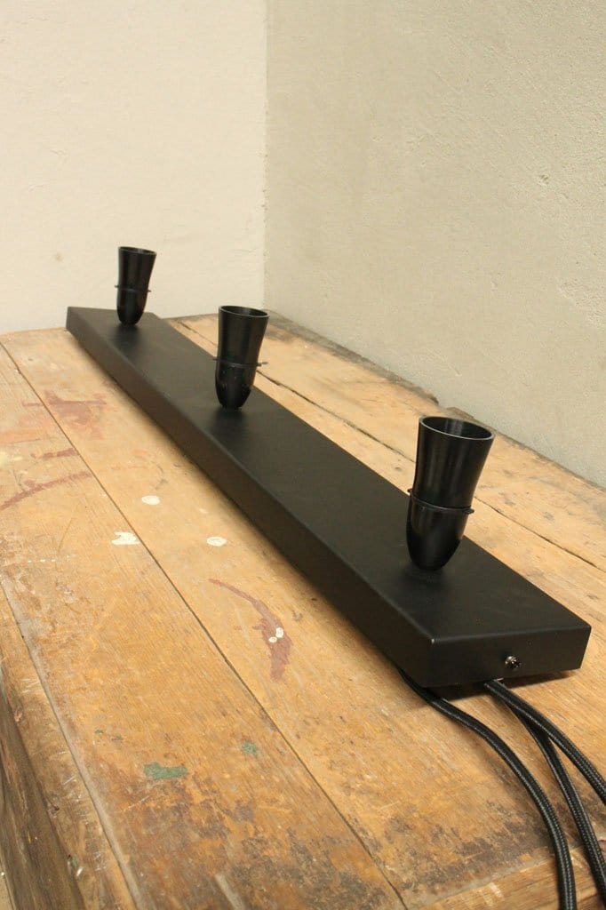 3 Light Close to Ceiling B22 Batten Holder — Fat Shack Vintage