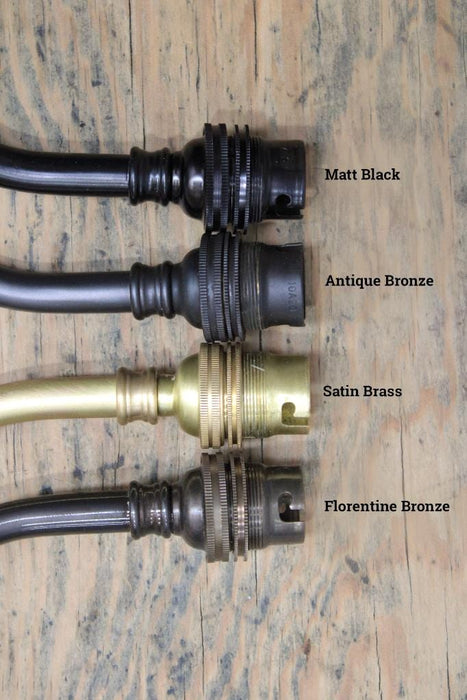 All brass finishes compared