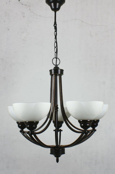 Medium bronze chandelier