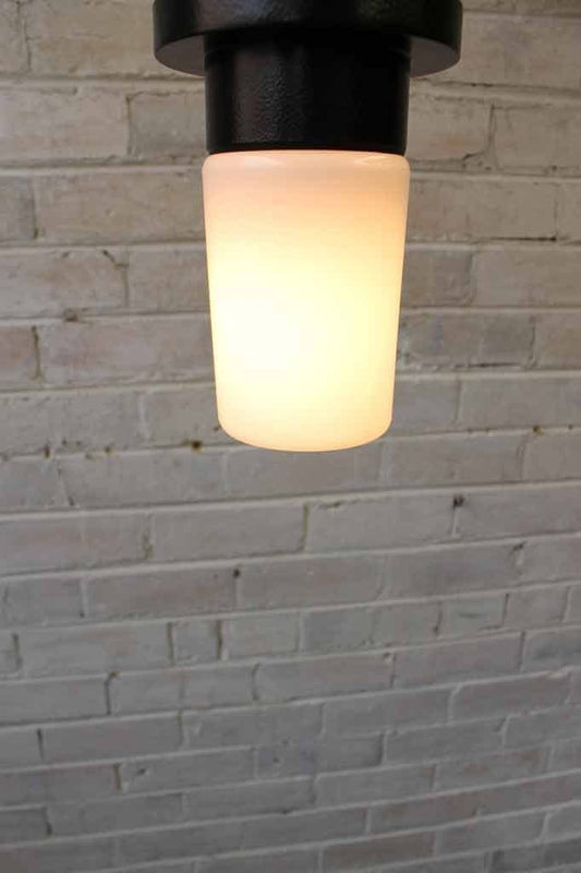 Bunker tube light has a submarine look